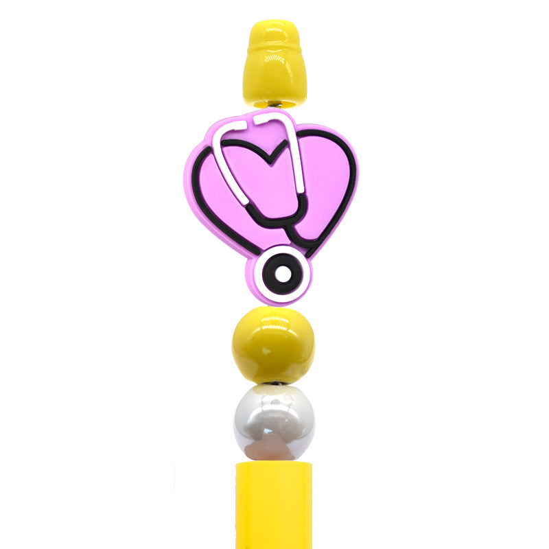 Wholesale  Random 100pcs/pack  Medical Series Ballpoint Pen Beads